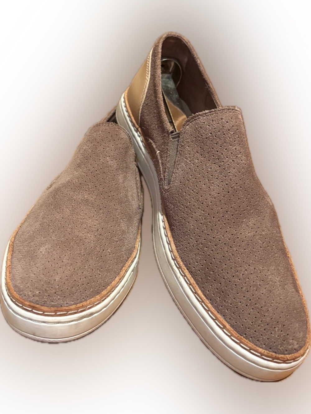 UGG Women’s Adley Perforated Suede Slip-On Loafers - perfect!